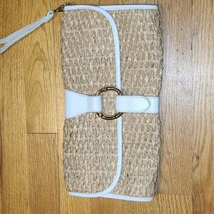 FORNASH Rattan clutch purse